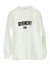 Givenchy 100% Cotton White Givenchy Distressed Sweatshirt in White Cotton Size XS - photo 7