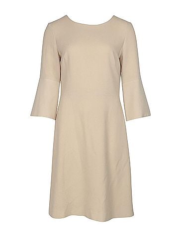 Goat Goat Pandora Shift Dress in Cream Wool  (view 1)
