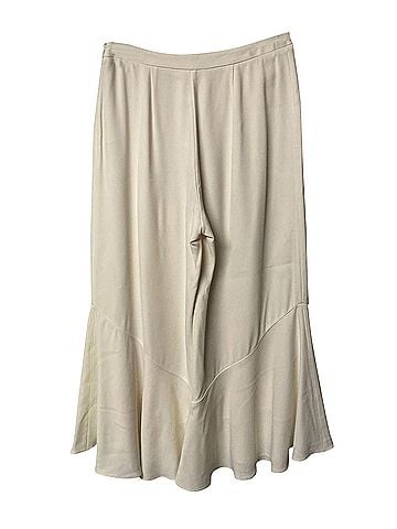 Peter Pilotto Peter Pilotto Cropped Pants in White Acetate (view 2)