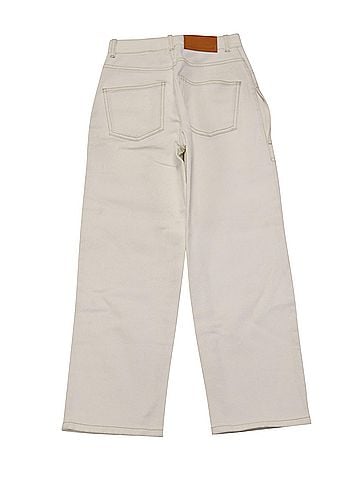 Stella McCartney Stella McCartney Denim Jeans in White Cotton (view 2)