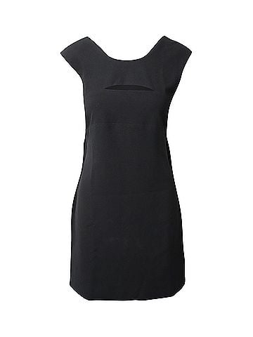 IRO IRO Calley Cutout Mini Dress in Black Acetate (view 1)