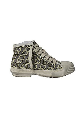 Tory Burch Tory Burch Buddy High-Top Sneakers in Multicolor Canvas  (view 1)