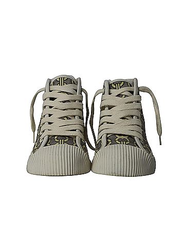 Tory Burch Tory Burch Buddy High-Top Sneakers in Multicolor Canvas  (view 2)