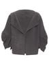 MARNI 100% Synthetic Gray Marni polyester open pinched sleeve rounded jacket Size 12 - photo 1