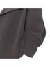 MARNI 100% Synthetic Gray Marni polyester open pinched sleeve rounded jacket Size 12 - photo 2