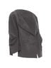 MARNI 100% Synthetic Gray Marni polyester open pinched sleeve rounded jacket Size 12 - photo 3