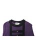 Temperley LONDON 100% Cotton Purple Temperley London Knitted Cape in Purple Cotton Size S - photo 4