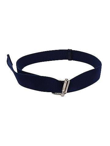 Miu Miu Miu Miu Buckle Closure Belt in Navy Blue Canvas (view 1)