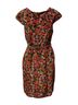 Erdem 100% Silk Multi Color Erdem Belted Dress in Floral Print SIlk Size M - photo 1
