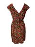 Erdem 100% Silk Multi Color Erdem Belted Dress in Floral Print SIlk Size M - photo 2