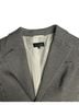 Escada 100% Wool Black Escada Checkered Pantsuit Set with Blouse Size 10 - photo 11