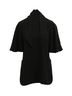 Ellery 100% Acetate Black Ellery Top in Black Acetate Size 4 - photo 1