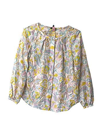 Escada Escada Sport Printed Top in Multicolor Silk (view 2)