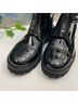 Zadig & Voltaire 100% Leather Solid Black Boots Size EU 36 - photo 8