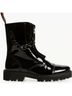 Zadig & Voltaire 100% Leather Solid Black Boots Size EU 36 - photo 13