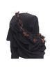 Comme des Garçons 100% Synthetic Black Comme Des Garcons rose tulle scalloped sash blazer Size 12 - photo 2