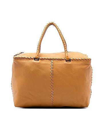 Bottega Veneta Intrecciato Trimmed Cervo Tote (view 1)