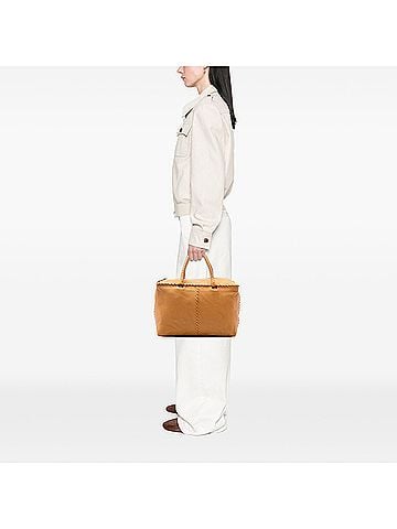 Bottega Veneta Intrecciato Trimmed Cervo Tote (view 2)