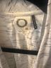Akemi + Kin White Gray Long Sleeve Blouse Size M - photo 3
