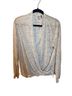 Akemi + Kin White Gray Long Sleeve Blouse Size M - photo 1