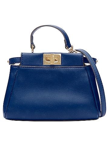 Fendi Fendi Micro Peekaboo leather crossbody bag (view 1)
