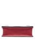 Prada 100% Leather Red Saffiano Double Turn Lock Top Handle Bag One size - photo 4