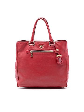 Prada Vitello Daino Open Convertible Tote (view 1)