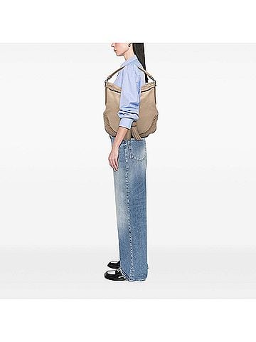 Burberry Leather Tassel Hobo Bag (view 2)