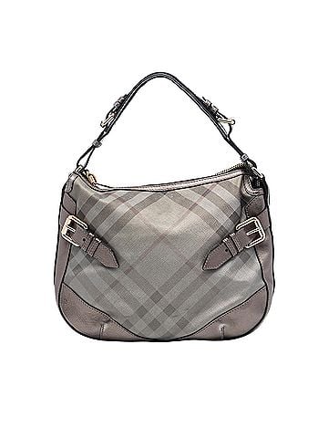 Burberry Supernova Check Coated Canvas and Metallic Leather Shoulder Bag (view 1)