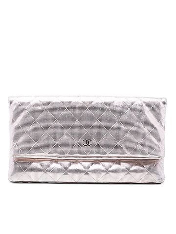 Chanel Quilted Calfskin Pixel Effect Beauty Foldover Clutch (view 1)