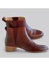 Madewell 100% Leather Brown Ankle Boots Size 7 1/2 - photo 3