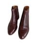 Madewell 100% Leather Brown Ankle Boots Size 7 1/2 - photo 1