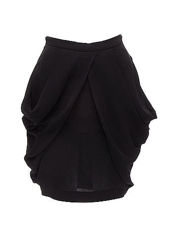 Miu Miu Miu Miu asymmetric draped high waisted mini tulip skirt (view 1)
