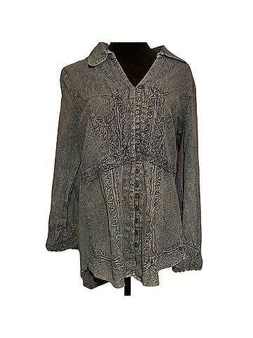 The Pyramid Collection 3/4 Sleeve Top (view 1)