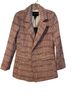 Rachel Zoe 100% Polyester 100% Polyester Multi Color Pink Blazer Size S - photo 1