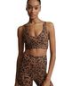 Varley 100% Spandex Black Brown Sleeveless Top Size S - photo 1