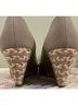 Giuseppe Zanotti Solid Tan Wedges Size EU 37 - photo 3