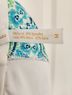 Helen Jon Graphic Floral Blue Green Swimsuit Top Size M - photo 7