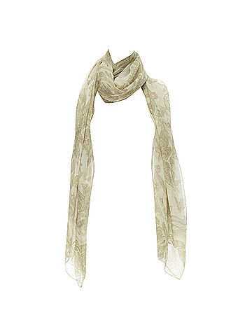 Giorgio Armani Giorgio Armani floral print sheer scarf (view 1)