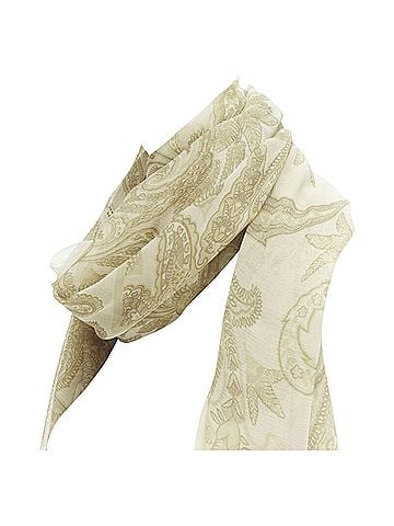 Giorgio Armani Giorgio Armani floral print sheer scarf (view 2)