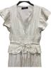 o.p.t 100% Cotton White Casual Dress Size S - photo 2