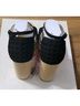 Jessica Simpson Black Tan Heels Size 9 - photo 6