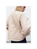 Zara Ivory Tan Faux Leather Jacket Size M - photo 5