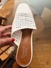 Franco Sarto White Mule/Clog Size 8 1/2 - photo 3