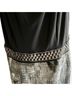 Dana Kay Print Black Gray Casual Dress Size 16 - photo 6