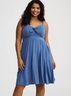 Torrid Blue Casual Dress Size 0X - photo 8
