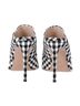 Altuzarra 100% Canvas White Altuzarra Checkered Davidson Houndstooth Mules in White Canvas Size EU 40 1/2 - photo 4