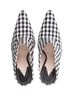 Altuzarra 100% Canvas White Altuzarra Checkered Davidson Houndstooth Mules in White Canvas Size EU 40 1/2 - photo 5