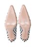 Altuzarra 100% Canvas White Altuzarra Checkered Davidson Houndstooth Mules in White Canvas Size EU 40 1/2 - photo 6