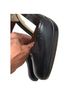 Dries Van Noten 100% Leather Color Block Black White Heels Size 7 - photo 9